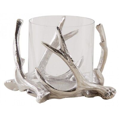 Aluminum deer tealight holder-DBO2782V