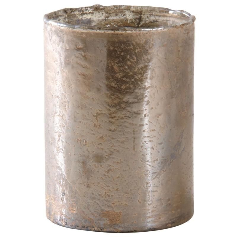 Porta tealight in vetro antico-DBO2870V