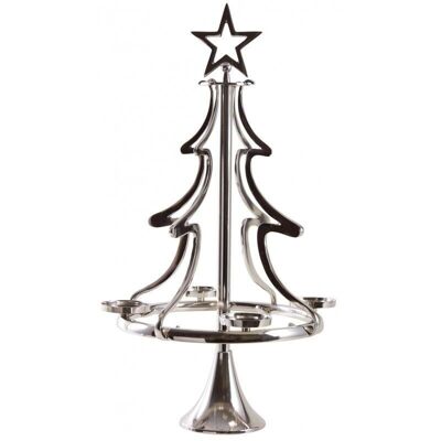 Aluminum candle holder tree-DBO3233