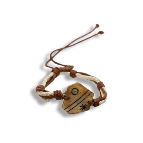 Vie Naturals Rustic Leather Bracelet