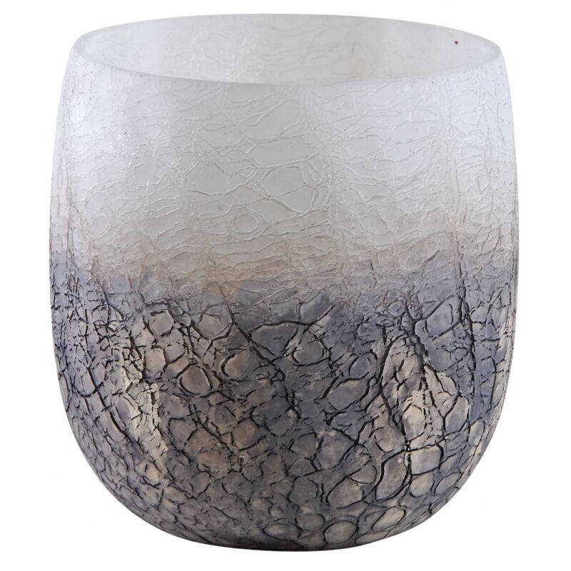 Porta tealight smerigliato dorato-DBO3460V