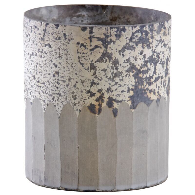 Porta tealight in vetro ossidato-DBO3480V