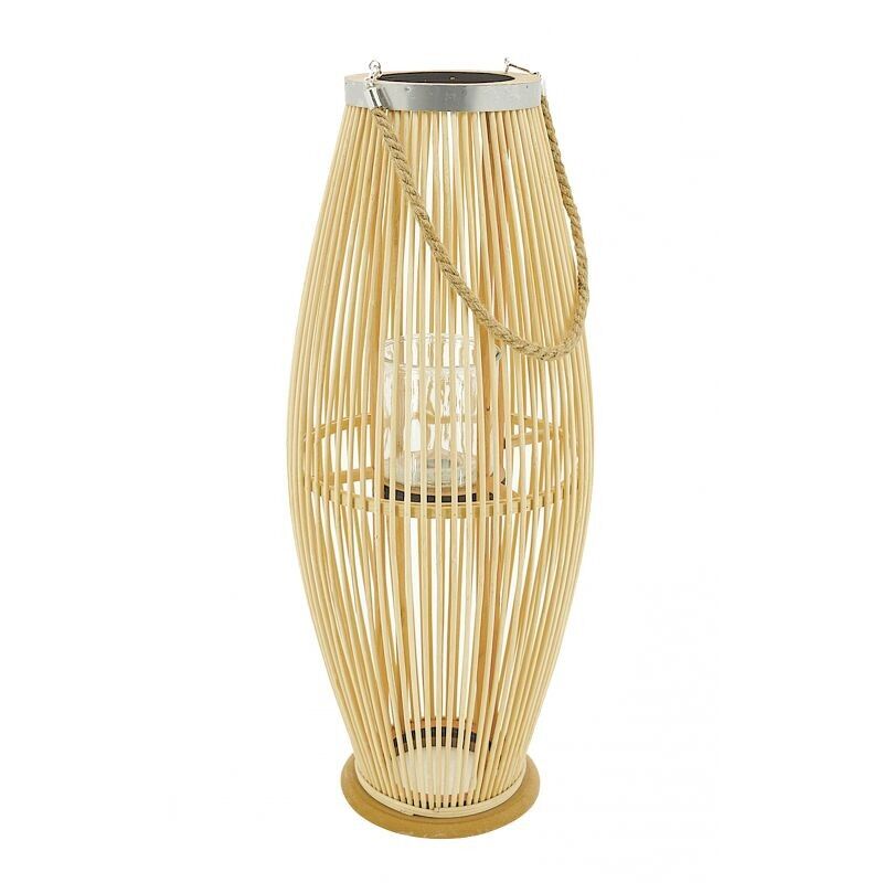 Lanterna su piede in anima di giunco forato-DBO3593V