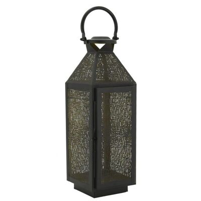 Lantern in lacquered metal with gold interior-DBO3712