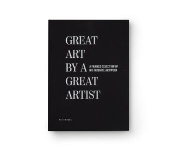 Livre de dessin - Great Art Noir - Printworks 2