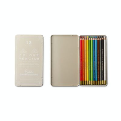 Set of 12 colored pencils - Classic - Printworks