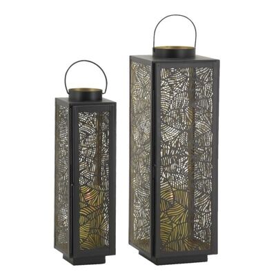 Lanterns in black lacquered metal-DBO431S