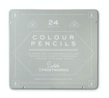 Set de 24 crayons de couleur - Classic - Printworks 5
