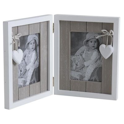 Photo holder in wood and glass-DCA2020V
