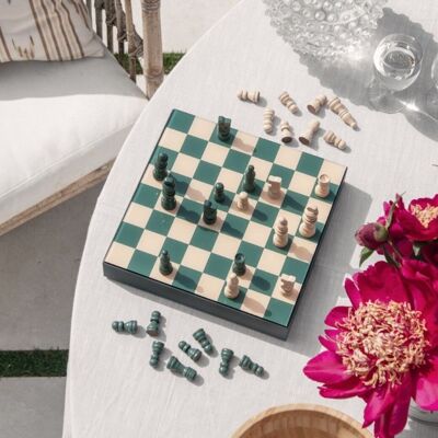 Chess Set - Classic Design - Decorative Board Game - Printworks