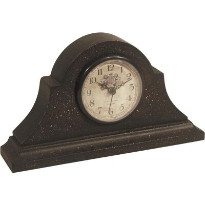 Horloge de cheminée en bois-DHL1080