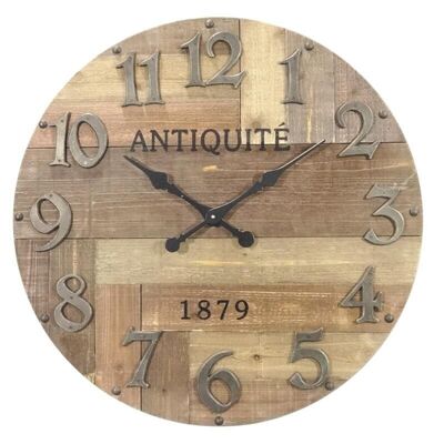 Antiguo reloj de madera-DHL1500