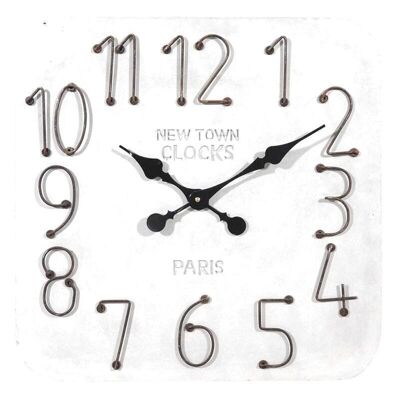 Resin Square Clock - DHL1530