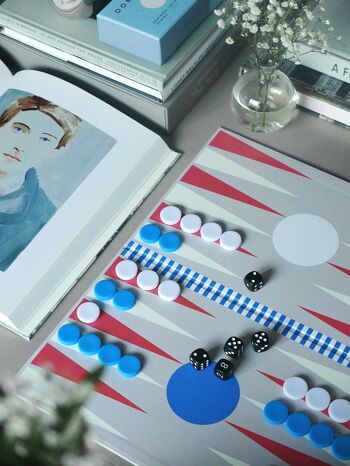 Jeu de Backgammon - Jeu de société décoratif - Gamme Play - Printworks 4