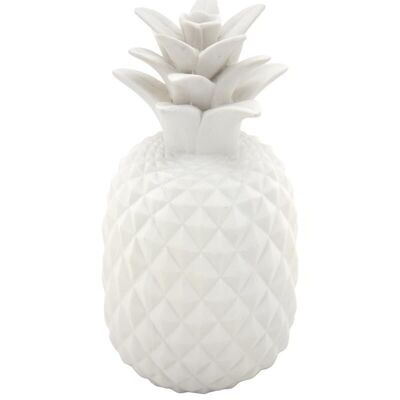 White resin pineapple-DMA1390