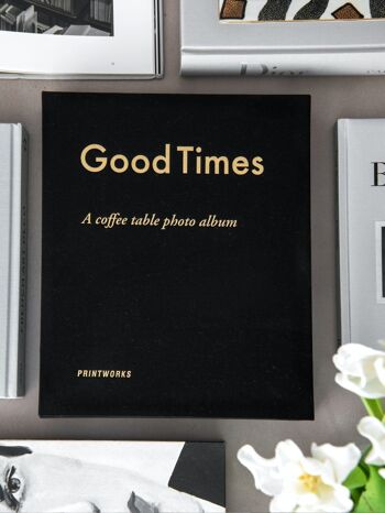 Album photo - Good Times Black (L) - Format livre - Printworks 1