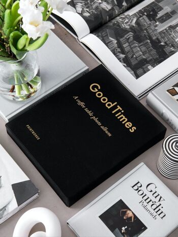 Album photo - Good Times Black (L) - Format livre - Printworks 2