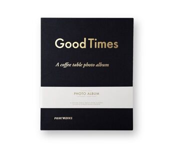 Album photo - Good Times Black (L) - Format livre - Printworks 3