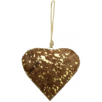 Heart to hang in cowhide-DMO1780