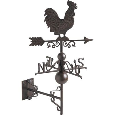 Cast iron rooster weather vane-DMU1310