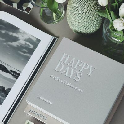 Fotoalbum – Happy Days (S) – Buchgröße – Printworks