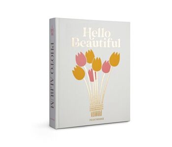 Album photo - Hello Beautiful - Format livre - Printworks 2