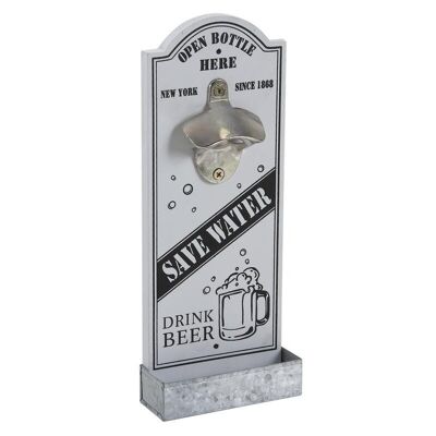 Wall-mounted bottle opener Save Water Drink Beer-DMU1660