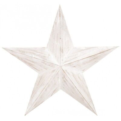 Wooden star wall decoration-DMU2020