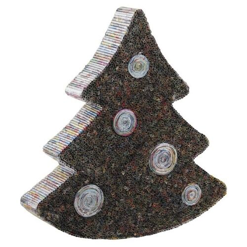 Sapin de Noël en papier recyclé-DNO1411