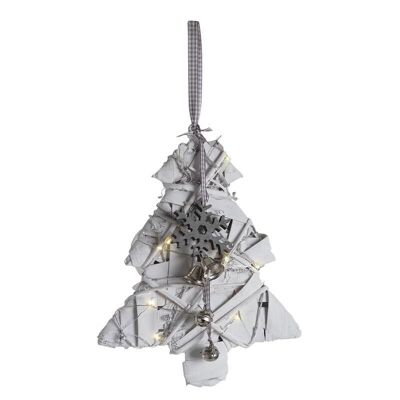 Hanging Christmas tree with LEDs-DNO1450