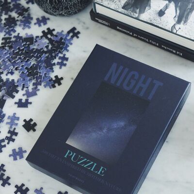 Dekoratives Puzzle - Nacht - 500 Teile - Printworks