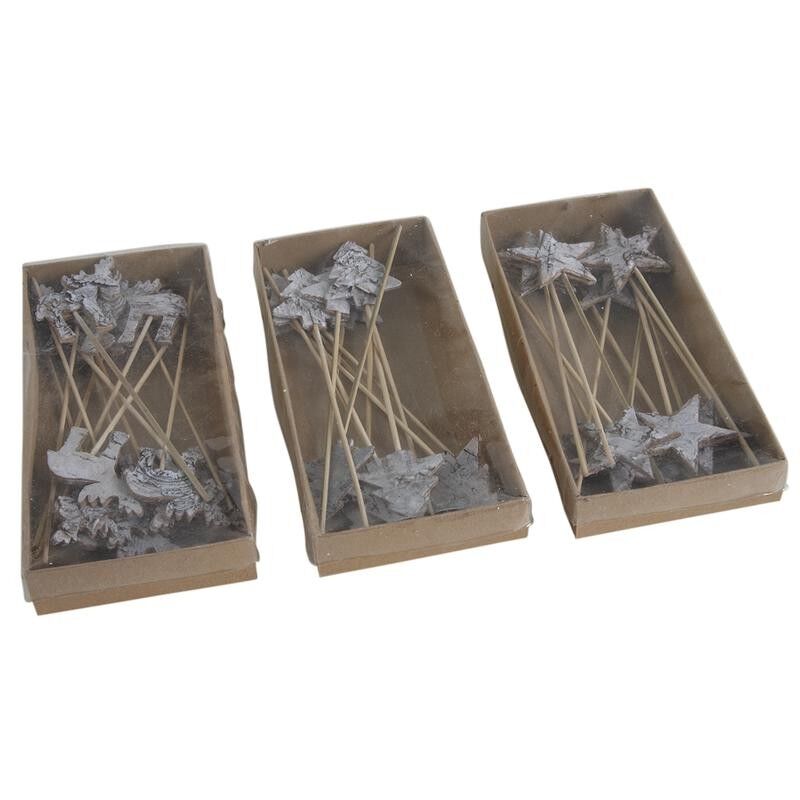 Picchi decorativi natalizi in betulla-DPI185S