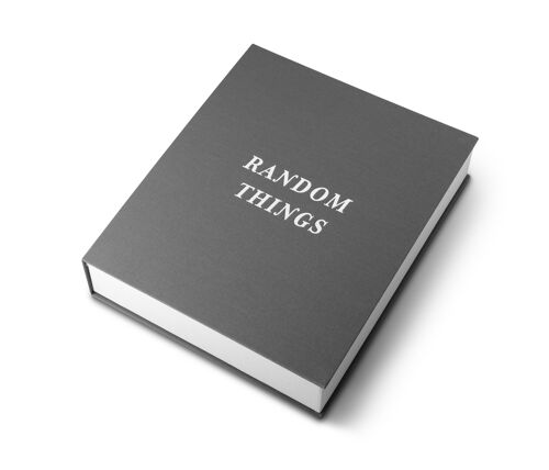 Boîte de rangement - Random Things - Gris - Printworks