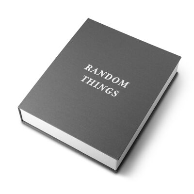 Storage box - Random Things - Gray - Printworks