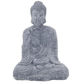 Bouddha assis en fibre de ciment-DST1310 2