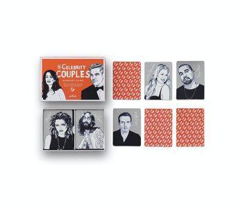 Jeu de mémoire - Celebrity couples - Memory Game - Printworks 4