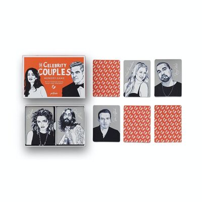 Jeu de mémoire - Celebrity couples - Memory Game - Printworks