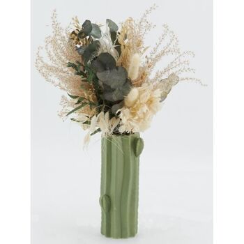 Vase cactus en céramique-DVA1590V 2