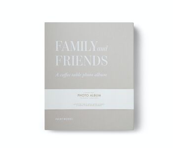 Album photo - Family and Friends - Format livre - Printworks 4