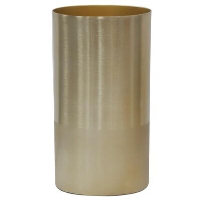 Golden metal vase-DVA1760
