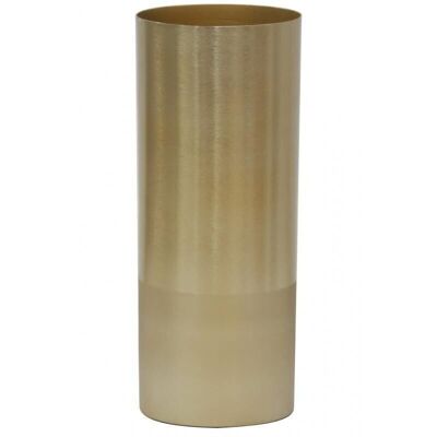 Vase aus goldenem Metall-DVA1770