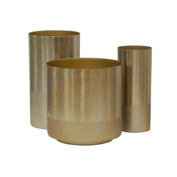Vase métal doré-DVA1770 4
