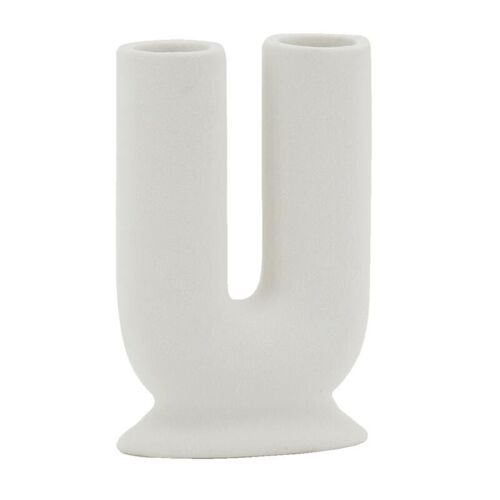 Vase en porcelaine blanche-DVA1870