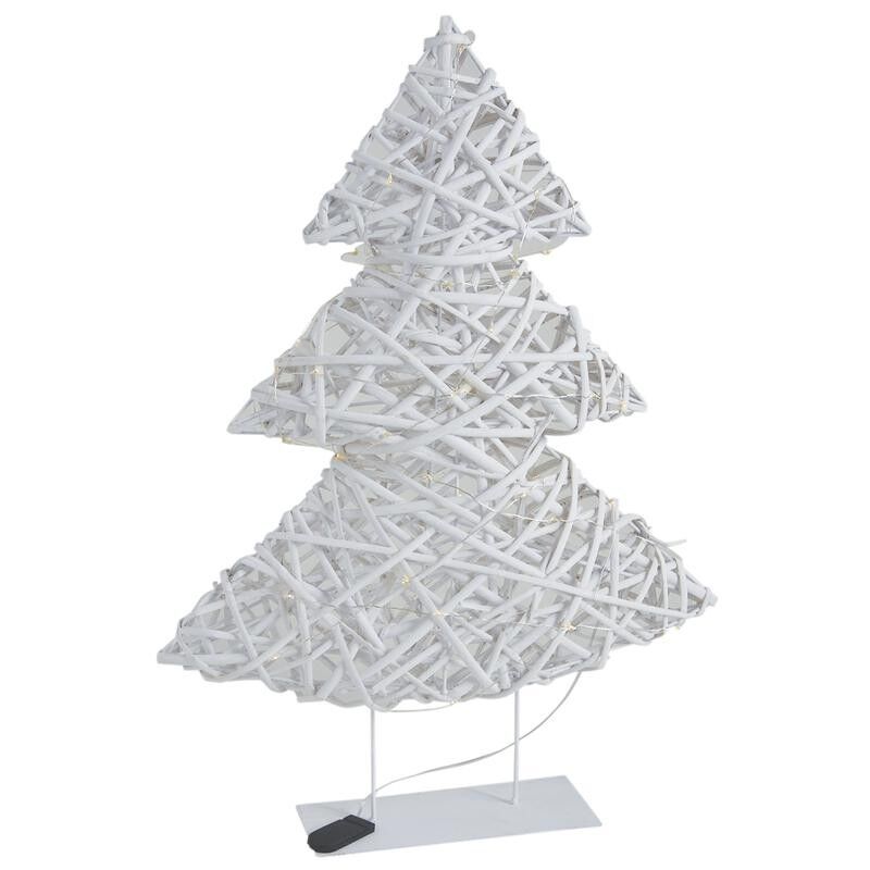 Albero di vimini bianco con LED-DVI1740
