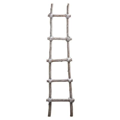Ladders in white patinated wood-DVI175S