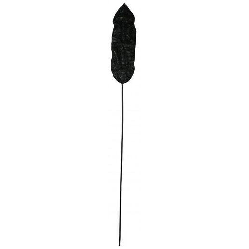 Palmes en bambou teinté noir-DVI198S