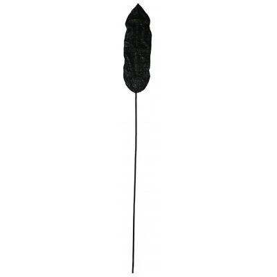 Schwarz gebeizte Bambusflossen-DVI198S