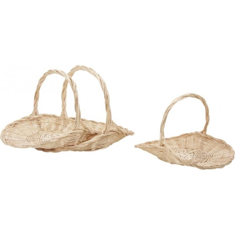 White wicker cups-FCO170S