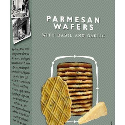 Waffles with parmesan cheese and basil verduijn's 75g