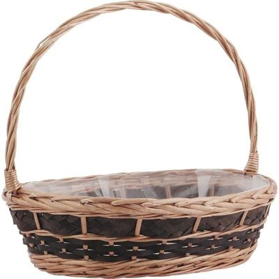Wicker and wooden bowls-FCO500SP